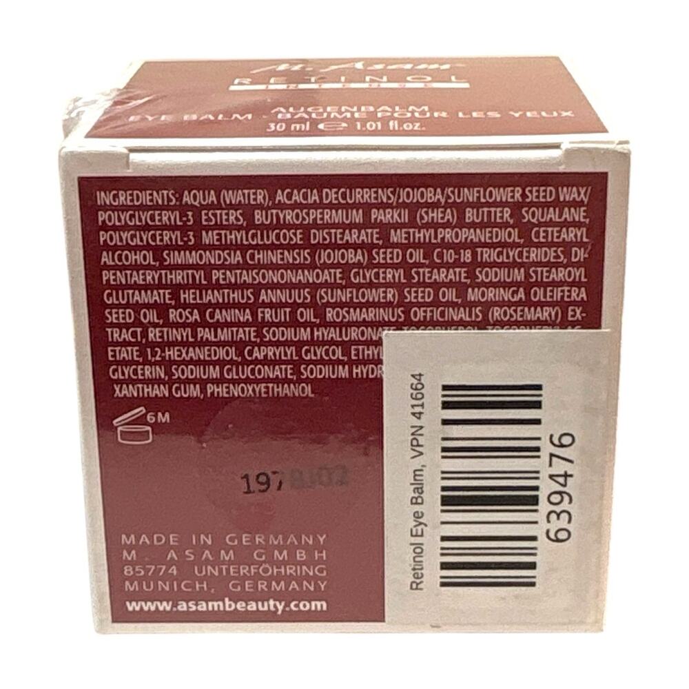 SEALED SET M. Asam "Retinol Intense" 24H Creme, Eye Balm, Youth Concentrate NEW - Picture 13 of 16